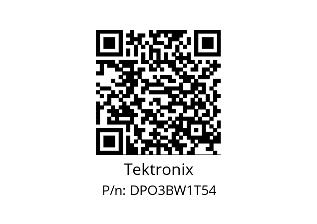   Tektronix DPO3BW1T54