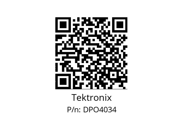   Tektronix DPO4034