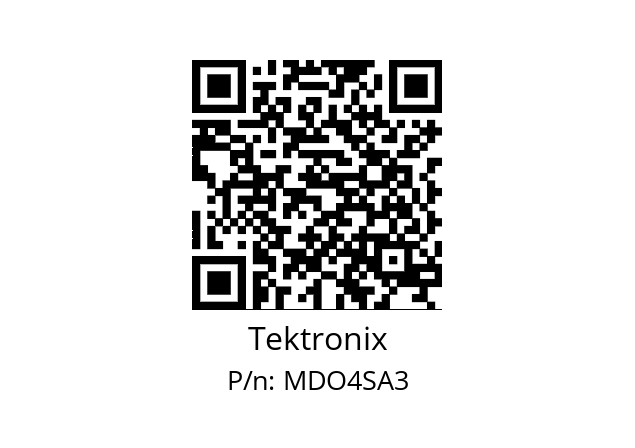   Tektronix MDO4SA3