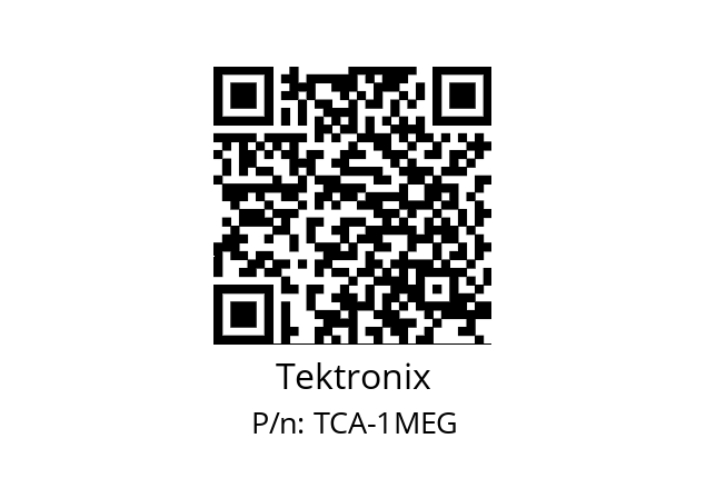   Tektronix TCA-1MEG