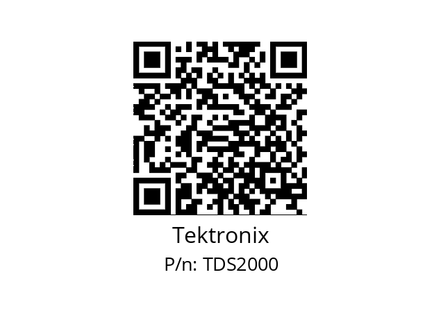   Tektronix TDS2000