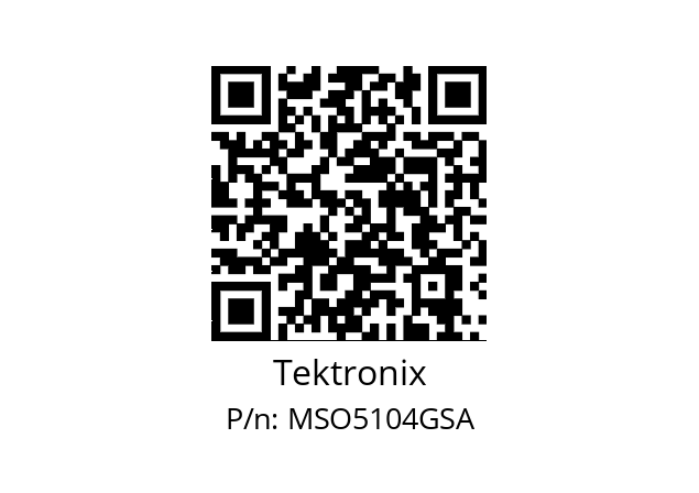   Tektronix MSO5104GSA