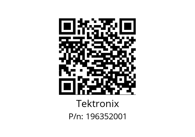   Tektronix 196352001