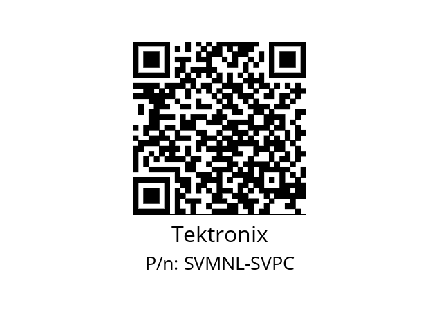   Tektronix SVMNL-SVPC