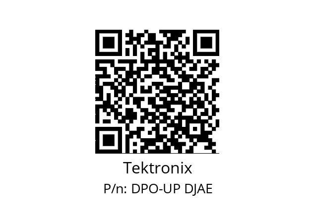   Tektronix DPO-UP DJAE