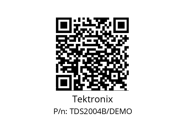   Tektronix TDS2004B/DEMO