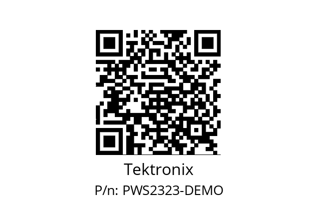   Tektronix PWS2323-DEMO