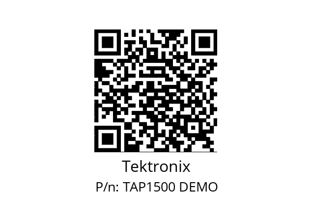   Tektronix TAP1500 DEMO