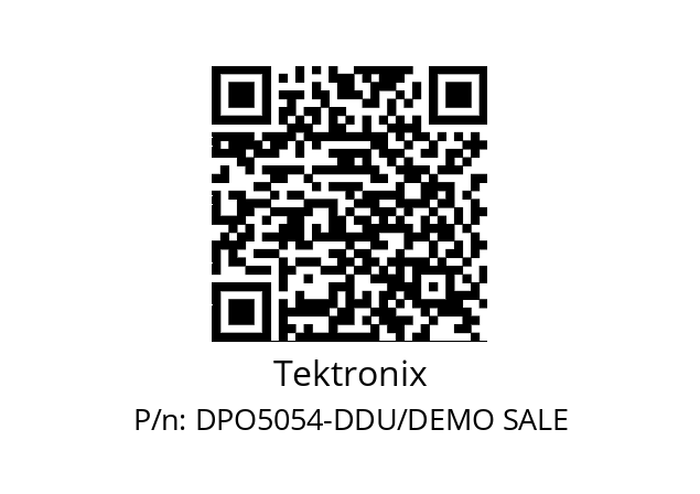   Tektronix DPO5054-DDU/DEMO SALE