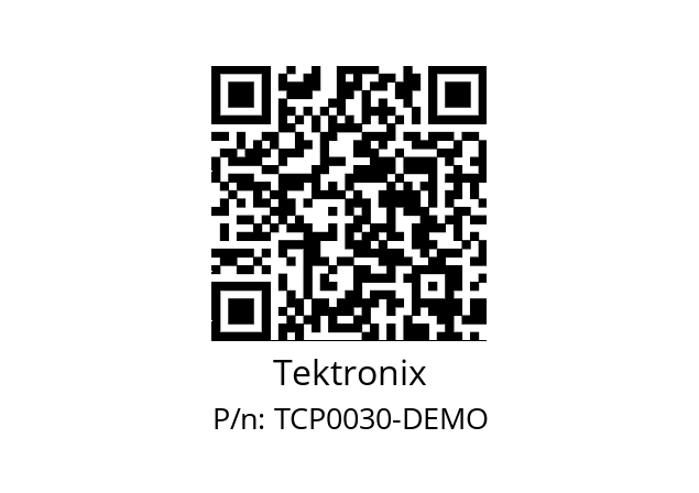   Tektronix TCP0030-DEMO