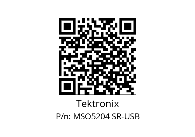   Tektronix MSO5204 SR-USB