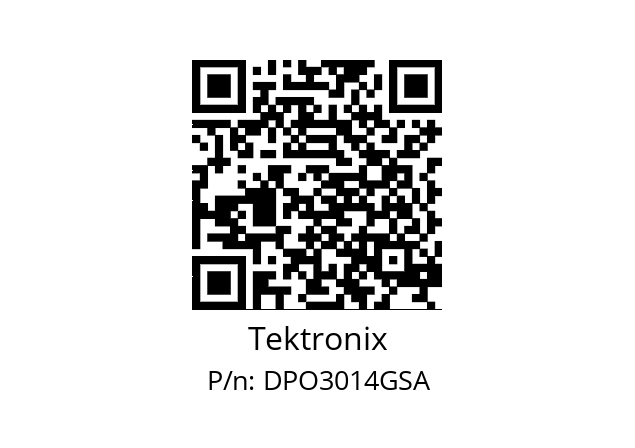   Tektronix DPO3014GSA