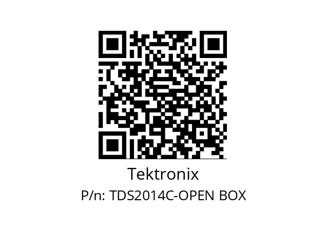   Tektronix TDS2014C-OPEN BOX