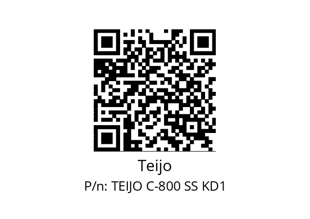   Teijo TEIJO C-800 SS KD1