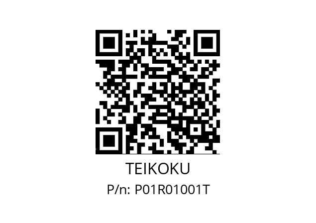   TEIKOKU P01R01001T