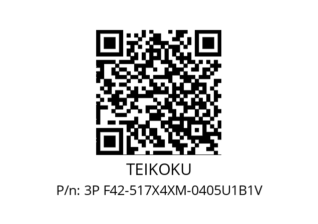   TEIKOKU 3P F42-517X4XM-0405U1B1V