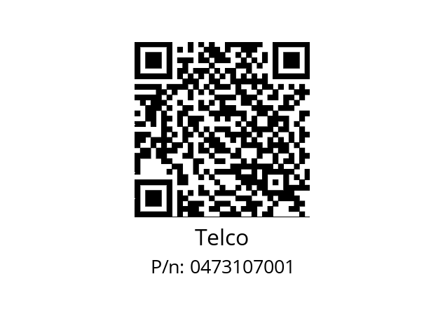   Telco 0473107001