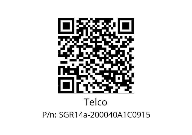   Telco SGR14a-200040A1C0915