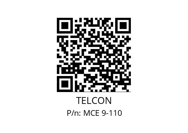   TELCON MCE 9-110