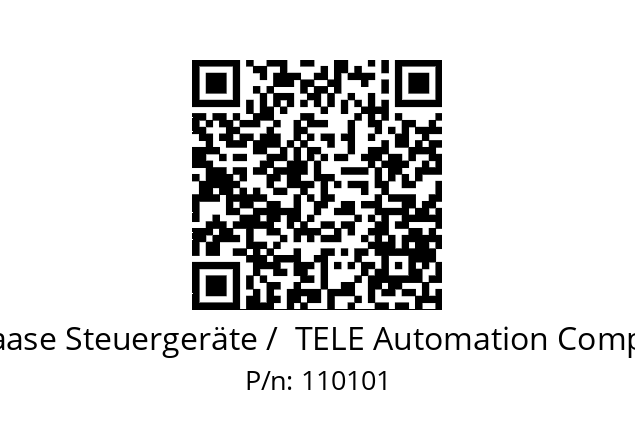   TELE Haase Steuergeräte /  TELE Automation Components 110101