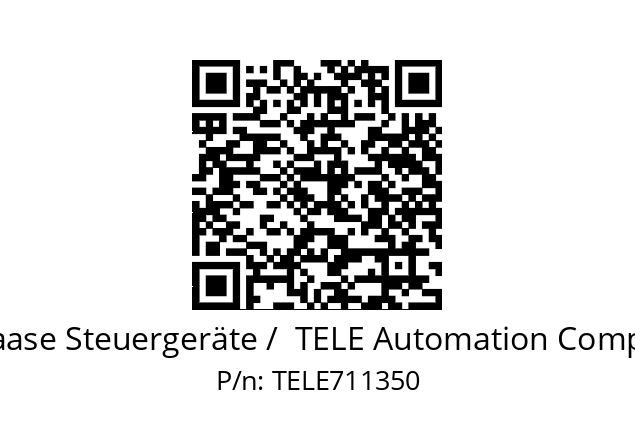   TELE Haase Steuergeräte /  TELE Automation Components TELE711350