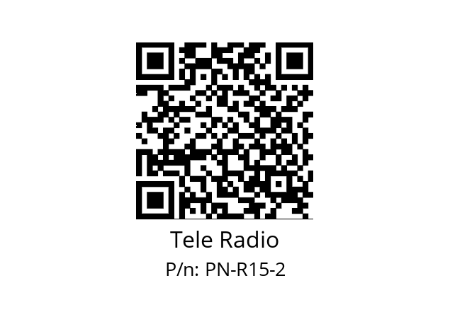  100-001-175-57 Tele Radio PN-R15-2