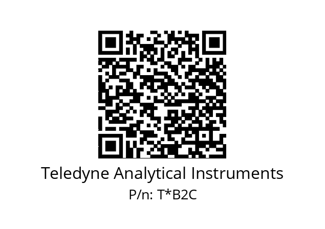   Teledyne Analytical Instruments T*B2C