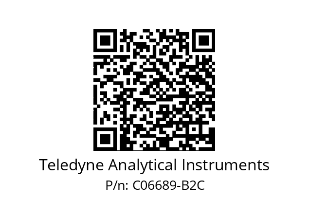   Teledyne Analytical Instruments C06689-B2C