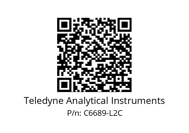   Teledyne Analytical Instruments C6689-L2C