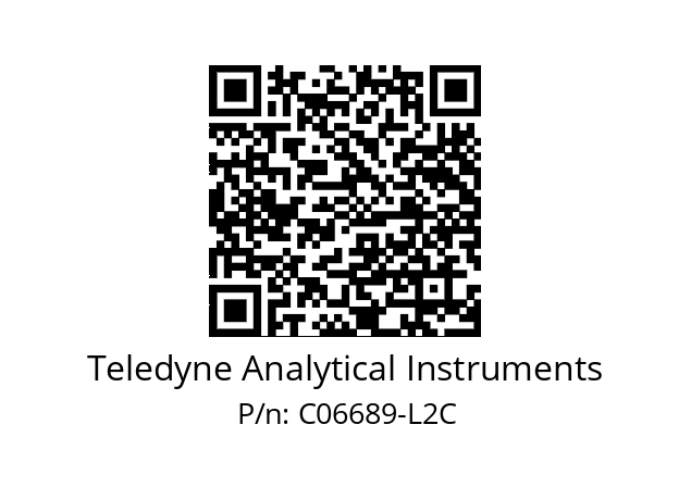   Teledyne Analytical Instruments С06689-L2С