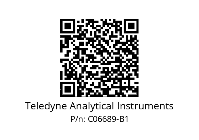   Teledyne Analytical Instruments С06689-В1