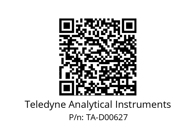   Teledyne Analytical Instruments TA-D00627