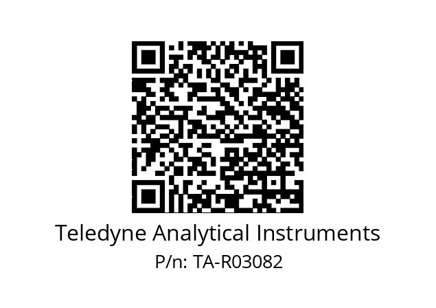   Teledyne Analytical Instruments TA-R03082