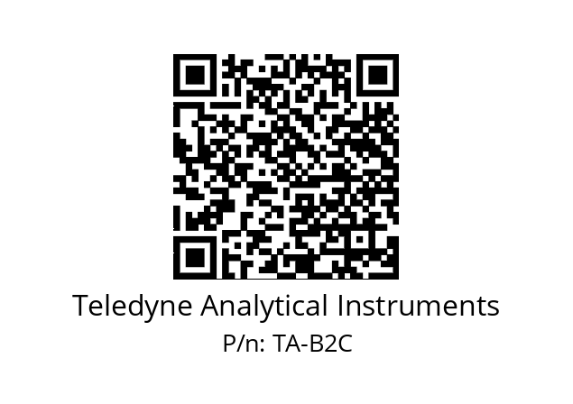   Teledyne Analytical Instruments TA-B2C