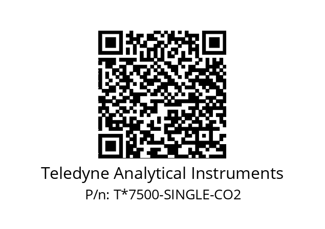   Teledyne Analytical Instruments T*7500-SINGLE-CO2