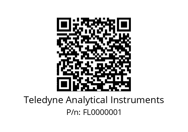   Teledyne Analytical Instruments FL0000001