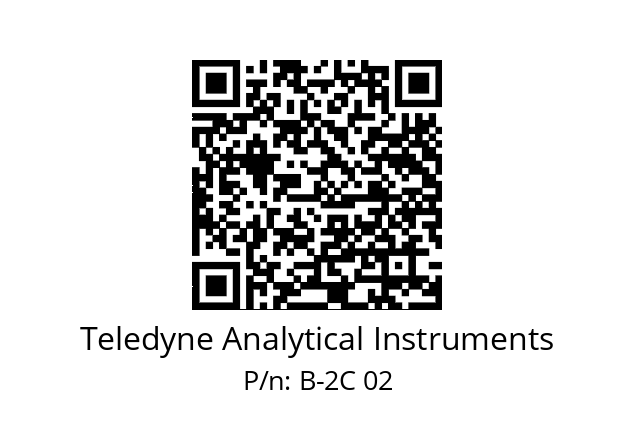   Teledyne Analytical Instruments B-2C 02