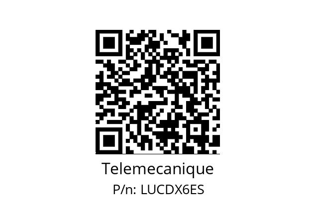   Telemecanique LUCDX6ES