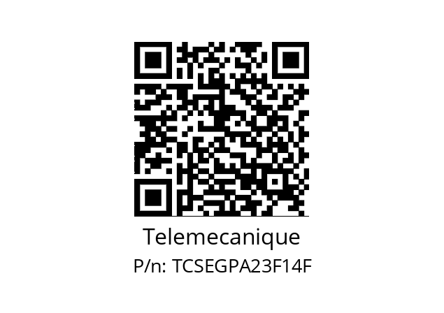   Telemecanique TCSEGPA23F14F