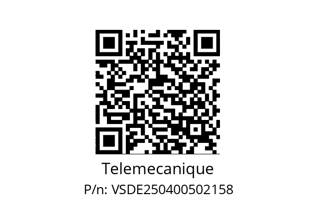   Telemecanique VSDE250400502158