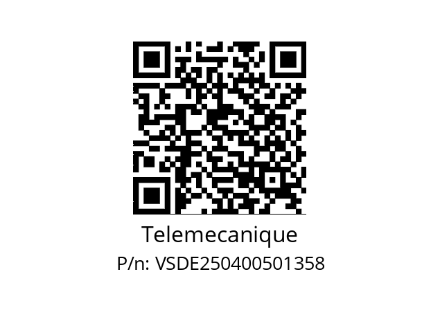   Telemecanique VSDE250400501358