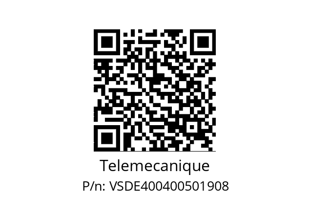   Telemecanique VSDE400400501908