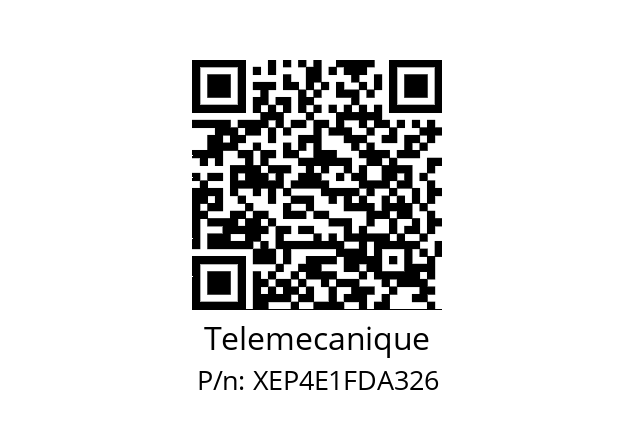   Telemecanique XEP4E1FDA326