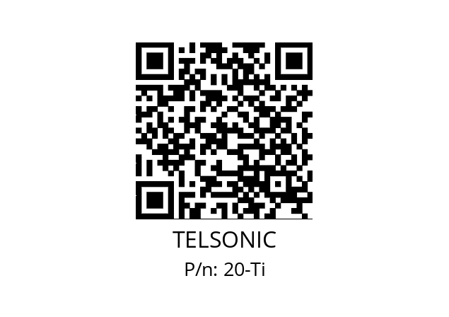   TELSONIC 20-Ti