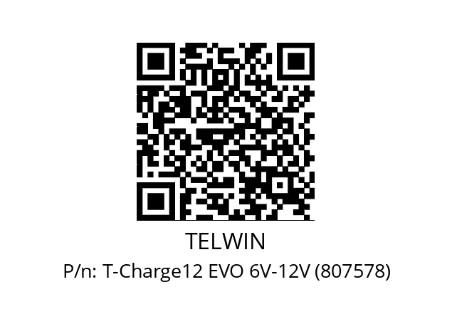   TELWIN T-Charge12 EVO 6V-12V (807578)