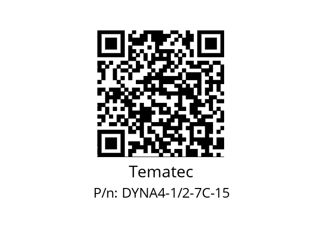   Tematec DYNA4-1/2-7C-15