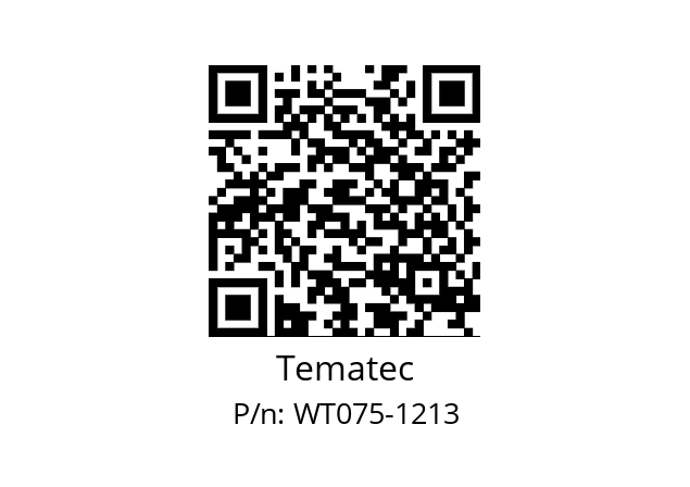   Tematec WT075-1213