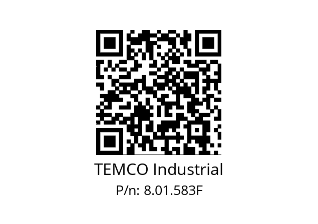   TEMCO Industrial 8.01.583F