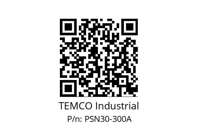   TEMCO Industrial PSN30-300A