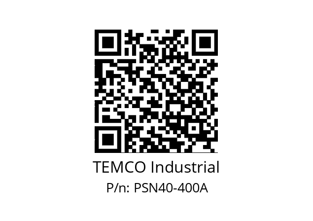   TEMCO Industrial PSN40-400A